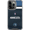 NBA Minnesota Timberwolves Jersey iPhone 16 Pro Max Clear Case